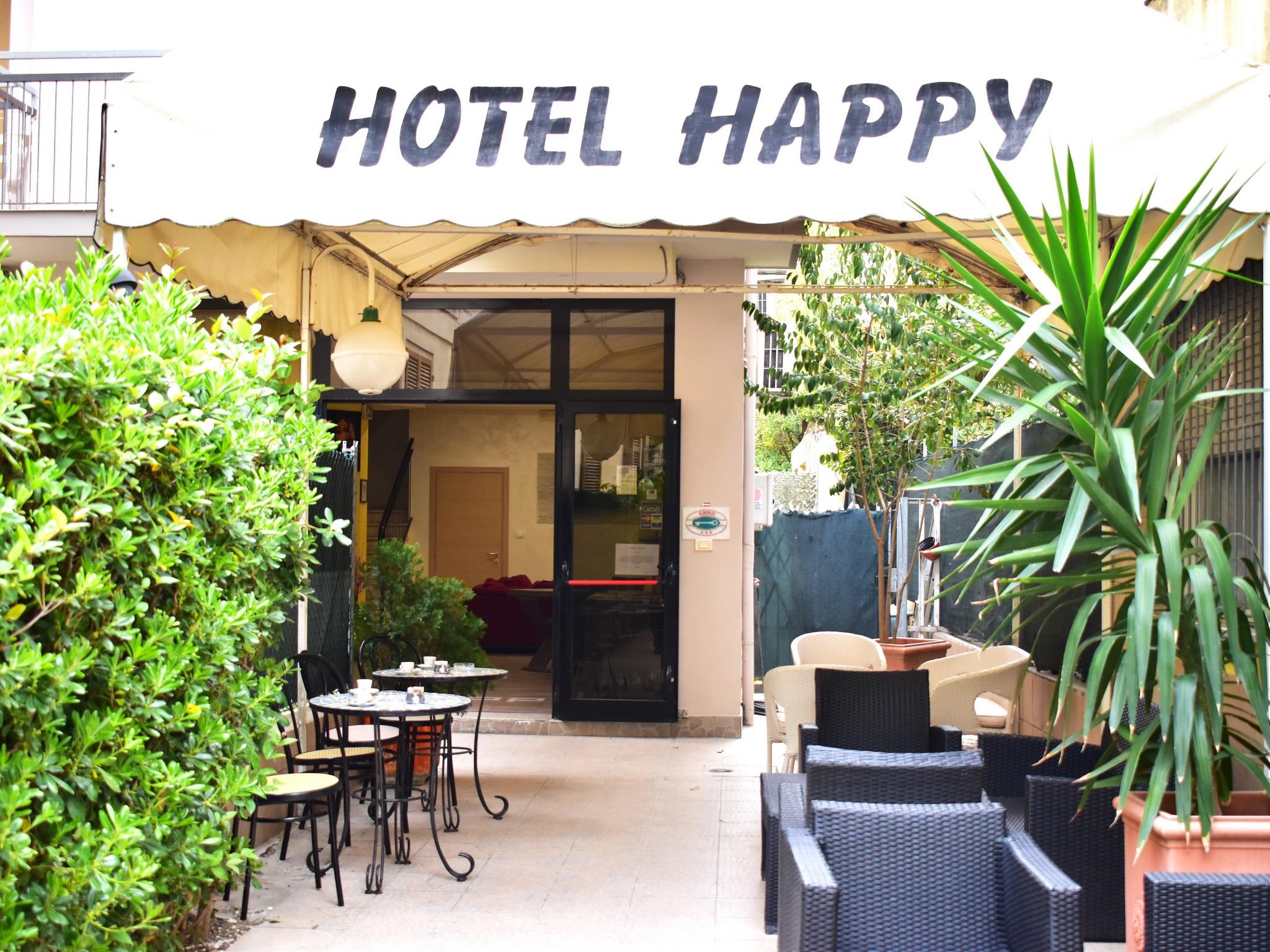 Hotel New Happy Rimini Exteriör bild