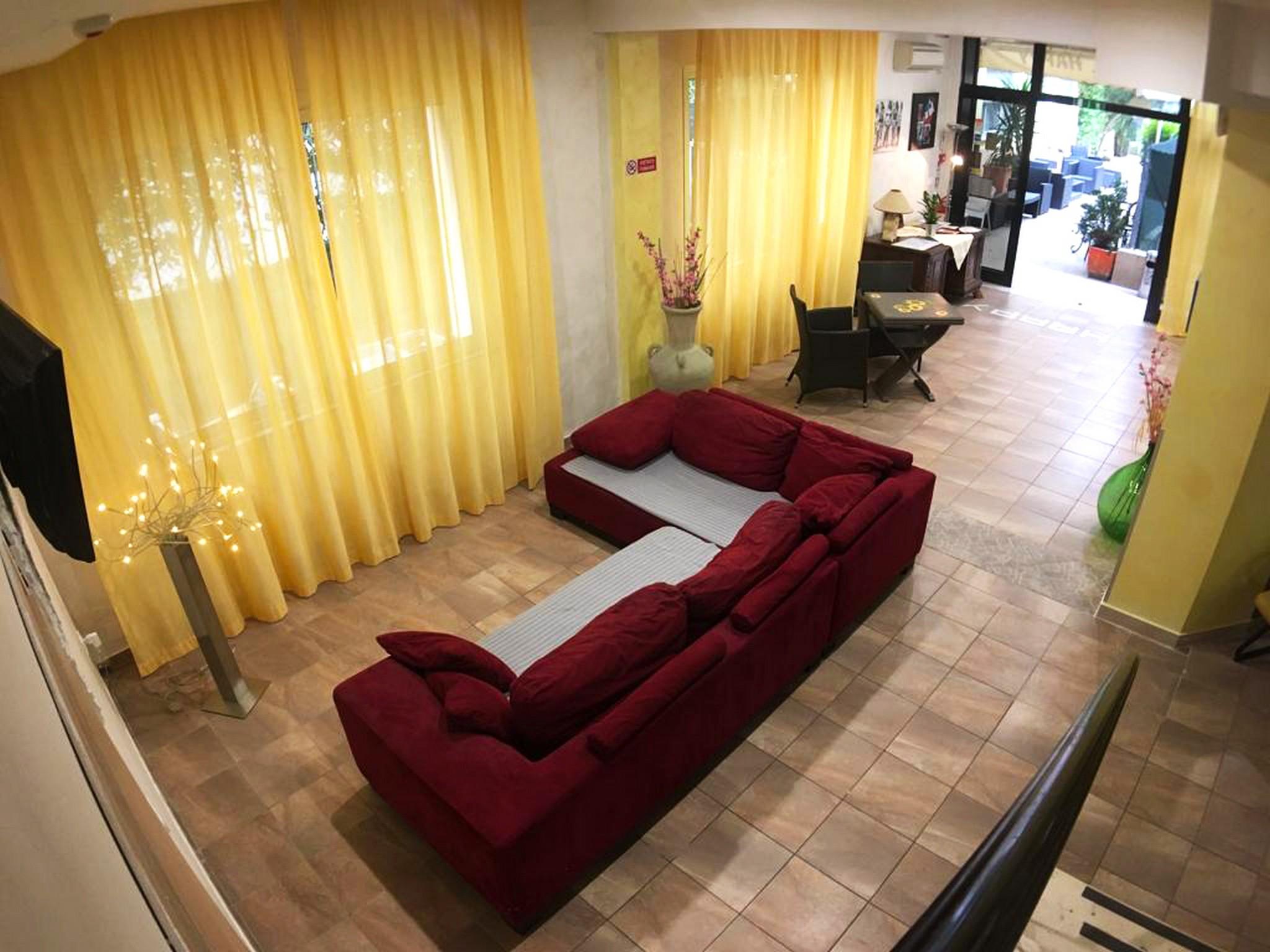 Hotel New Happy Rimini Exteriör bild