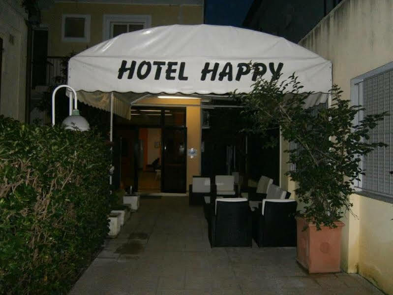 Hotel New Happy Rimini Exteriör bild